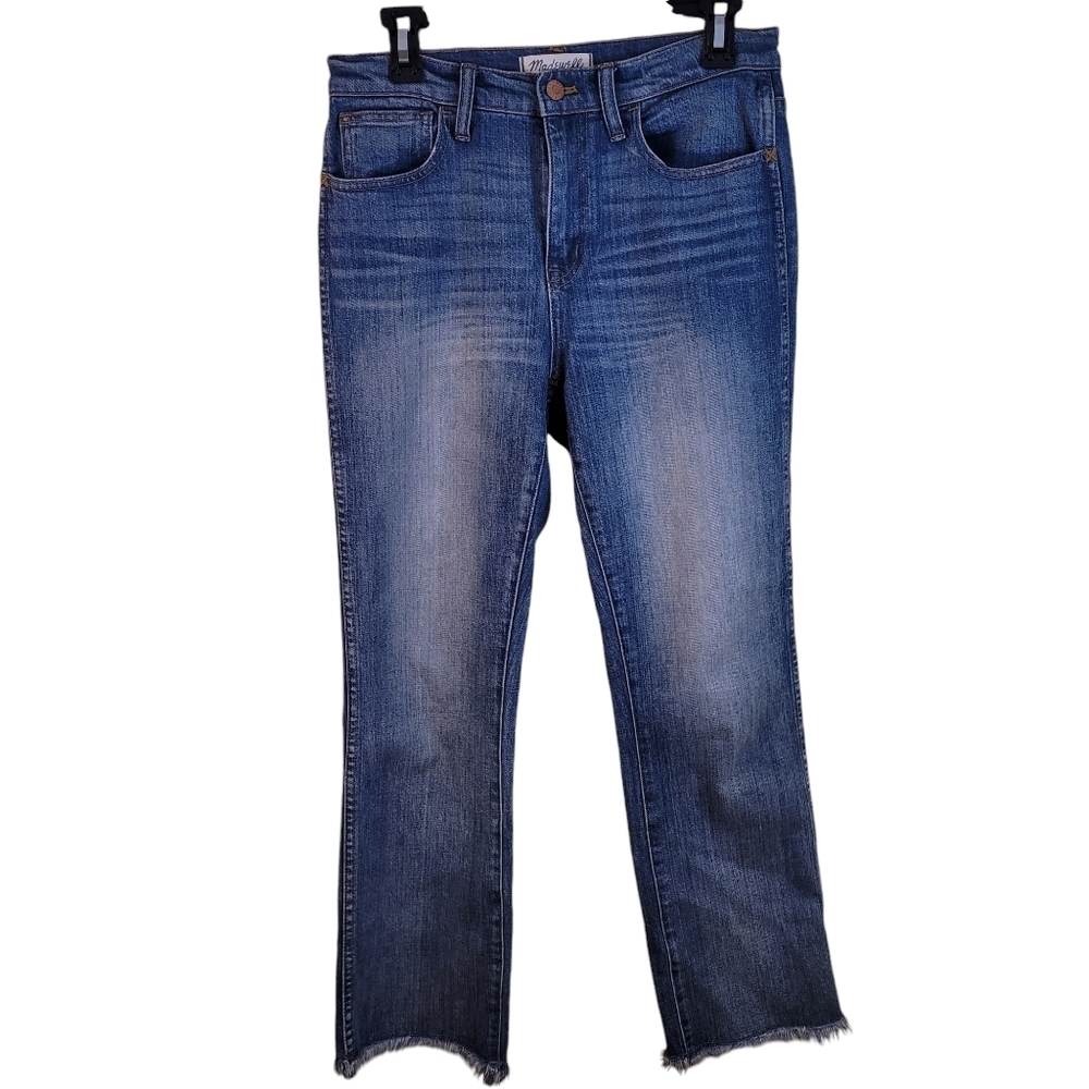 Madewell 10" high riser demi boot jeans - 28.      S17